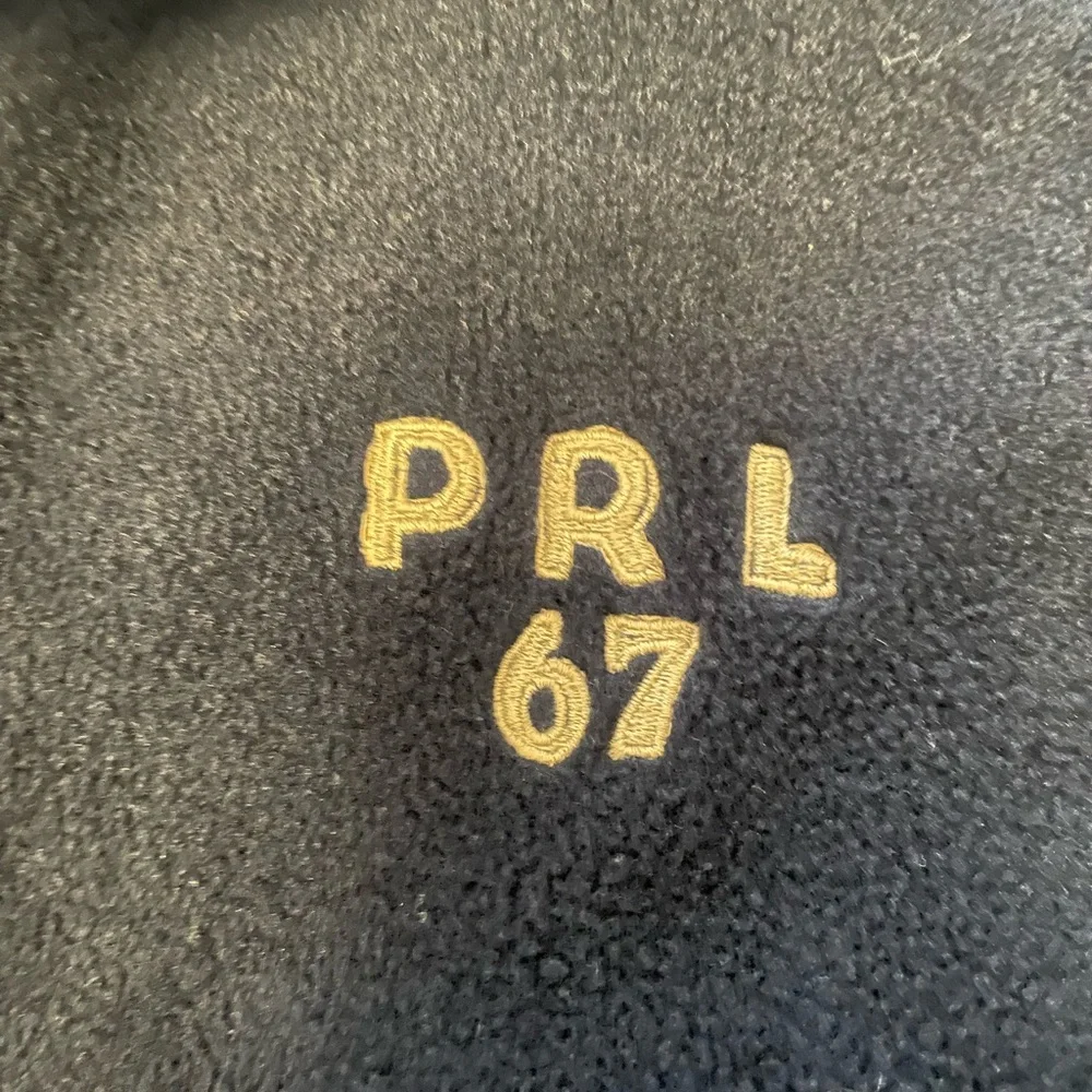 Polo by Ralph Lauren Men's Navy Varsity Jacket - Picture 2 of 5